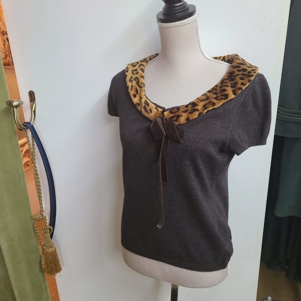 Moschino Cheap & Chic Knit Wool Sweater